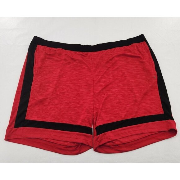 Xersion Mens Size 5XLT Cabaret Red Basketball Quick Dri Athletic Gym Shorts - Picture 1 of 6